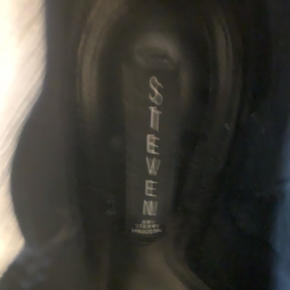 Steven By Steve Madden - Jette Open Toe Ankle Boot, black , 7M, Like New,No Box - Picture 14 of 16
